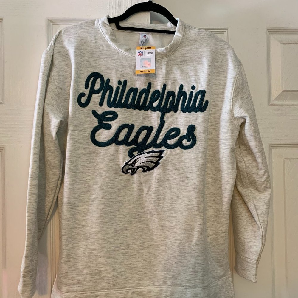 New Women's NFL Eagles Medium Sweatshirt